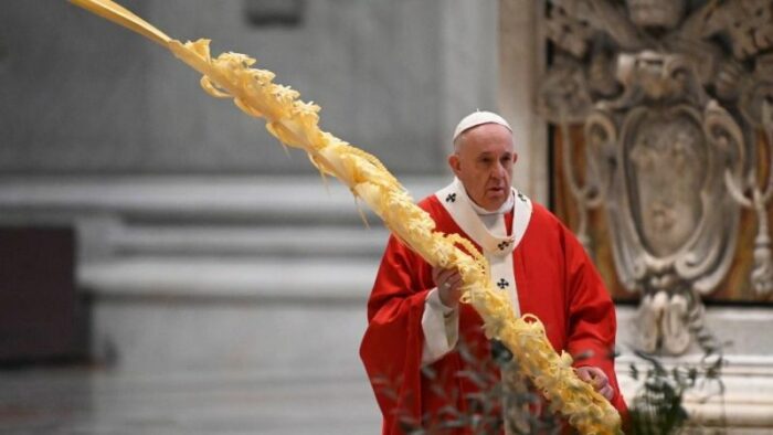 Santa Se divulga lista de celebracoes da Semana Santa presididas pelo Papa Francisco 1