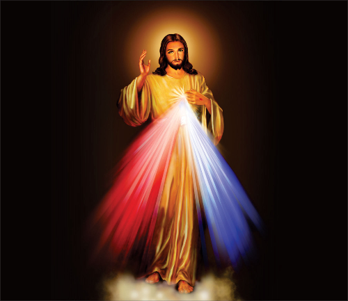 A primeira imagem de Jesus da Divina Misericordia