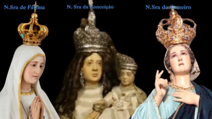 Coroas de Nossa Senhora fazem parte de exposicao em Portugal 3