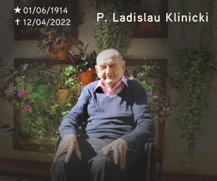 Padre Ladislau Klinicki Salesiano mais idoso do mundo falece em Sao Paulo