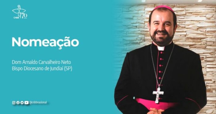 Dom Arnaldo Carvalheiro Neto e o novo Bispo de Jundiai