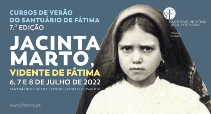 Jacinta Marto e tema de curso de Verao do Santuario de Fatima