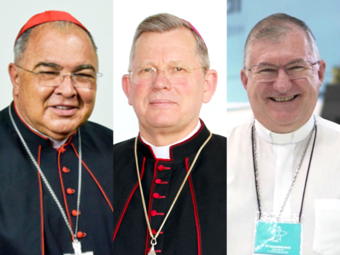 Tres prelados brasileiros sao nomeados membros da Congregacao para o Culto Divino