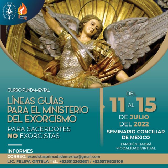 Colegio de Exorcistas da Arquidiocese do Mexico oferece cursos de capacitacao 1