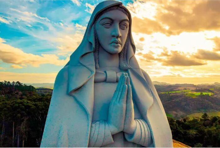 Santuario de Nossa Senhora de Lourdes e inaugurado em Santa Catarina 2