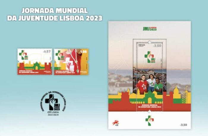 Correios de Portugal emitem selos comemorativos pela JMJ Lisboa 2023