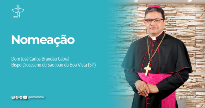 Dom Jose Carlos Brandao Cabral e nomeado Bispo de Sao Joao da Boa Vista