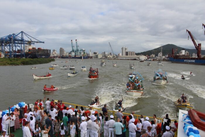 Festa de Nossa Senhora dos Navegantes e reconhecida como Patrimonio Imaterial de Santa Catarina 2