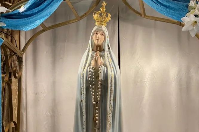 Imagem peregrina de Nossa Senhora de Fatima roubada nos EUA e recuperada 1