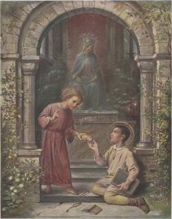 566px De Volks Missionaris vol 039 no 001 Bijlage Sint Gerardus beloond om zijn devotie tot het goddelijk kind