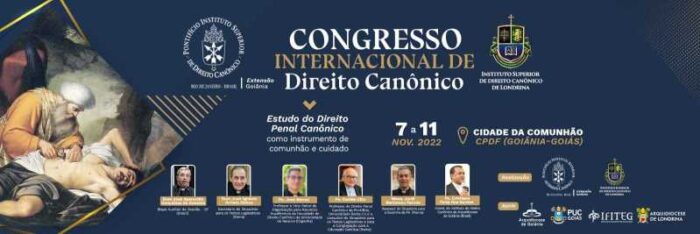 Congresso Internacional de Direito Canonico e realizado em Goiania