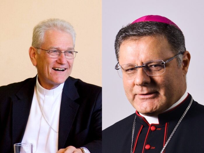 Dom Leonardo Steiner e Dom Paulo Cezar Costa