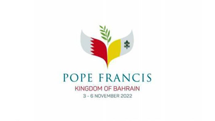 Logo viagem papa bahrein