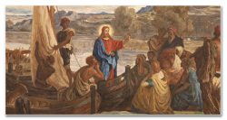 Pregacao de Jesus no Lago de Tiberiades