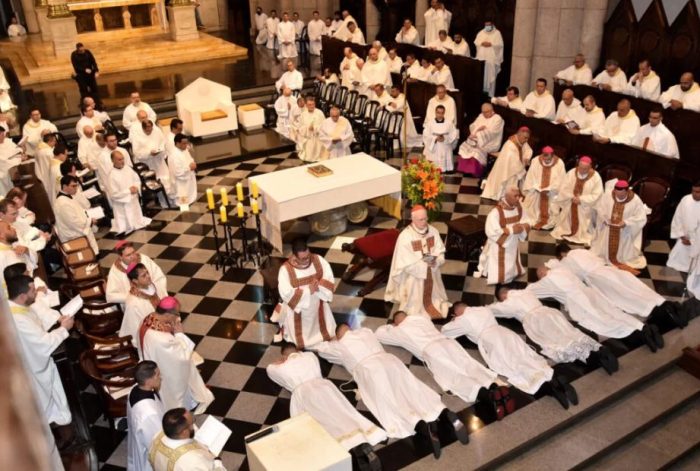 Cardeal Odilo ordena sete novos diaconos para a Arquidiocese de Sao Paulo 2