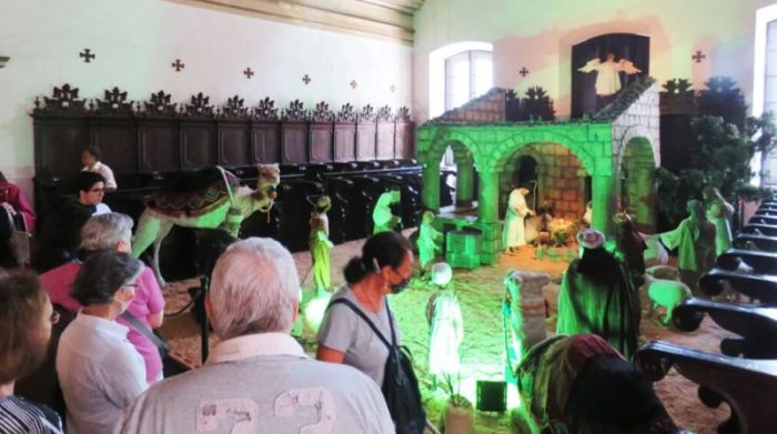 Convento franciscano inaugura exposicao de presepios em Sao Paulo 1