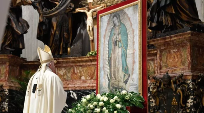 Papa Francisco presidira Festa de Nossa Senhora de Guadalupe no Vaticano
