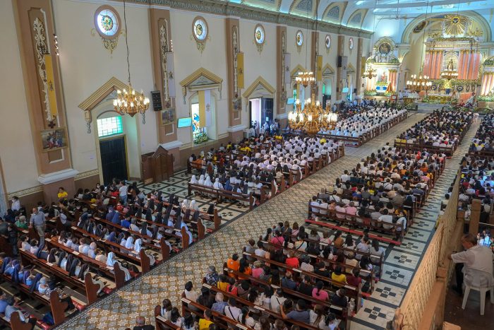 Filipinas Igreja de Sao Domingos e declarada Basilica menor 1
