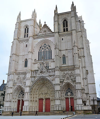 402px Kathedrale von Nantes Hauptfassade