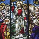 Jesus com os Apostolos