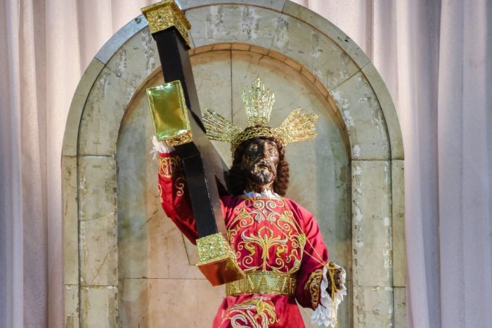Imagem do Nazareno Negro participara de procissao na Sexta feira Santa