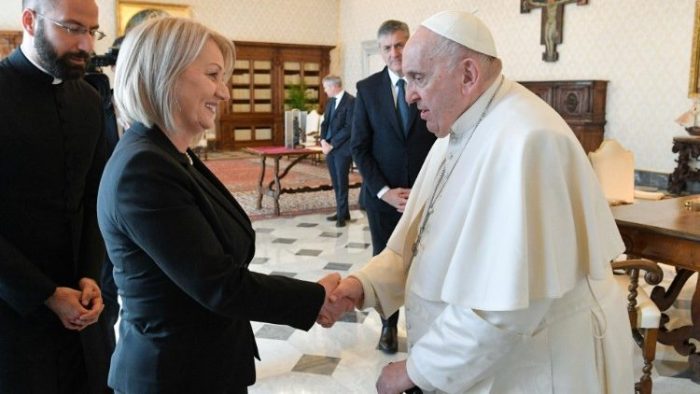 Papa Francisco recebe chefe de governo da Bosnia e Herzegovina 1