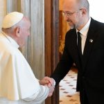 Papa Francisco recebe primeiro ministro da Ucrania 2