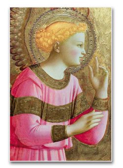 Sao Gabriel detalhe da Anunciacao por Fra Angelico