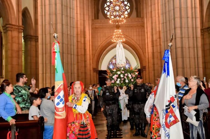 Arquidiocese de Sao Paulo recebe imagem peregrina de Nossa Senhora de Fatima 2
