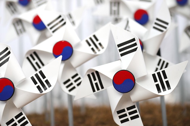 Coreia bandeira Image by HeungSoon from