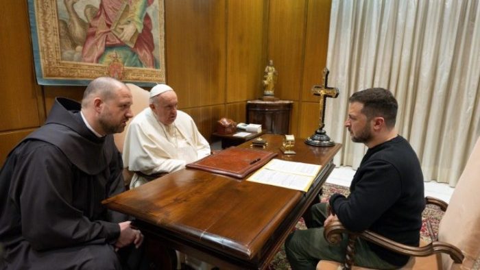 Presidente da Ucrania e recebido pelo Papa Francisco no Vaticano 2