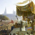 Sao Bernardo prega a Segunda Cruzada