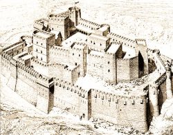 611px Krak des chevaliers artist rendering