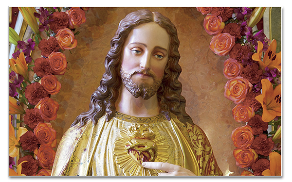 R203 EVA Imagem do Sagrado Coracao de Jesus