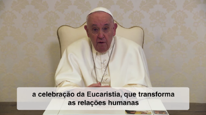 Papa Francisco pede oracoes por uma vida eucaristica