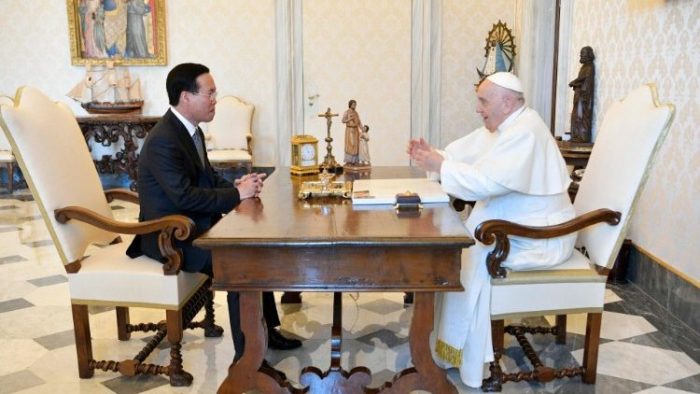 Papa recebe Presidente da Republica Socialista do Vietna 2