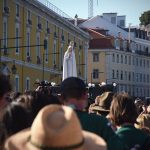 Imagem peregrina de Fatima chega em Lisboa para participar da JMJ