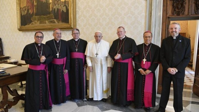 Papa Francisco recebe nova presidencia do CELAM em audiencia 2