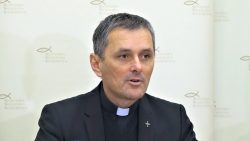 Presidente da Conferência Episcopal da Eslovênia, Dom Andrej Saje. Foto: Vatican News