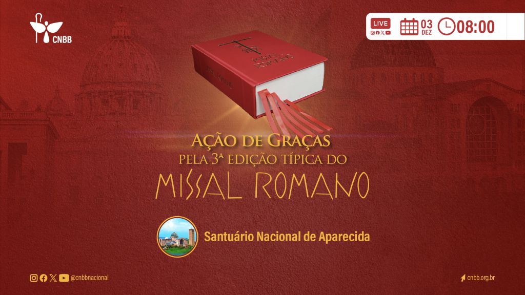 Santuario de Aparecida celebrara acao de gracas pela nova edicao do Missal