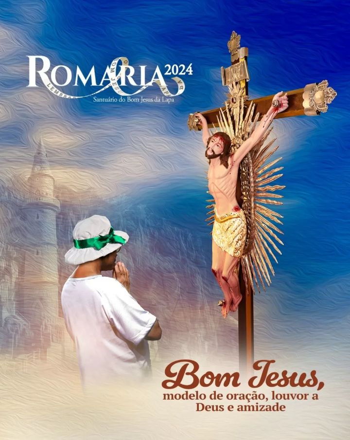 Divulgado cartaz e tema de romarias ao Santuario do Bom Jesus da Lapa