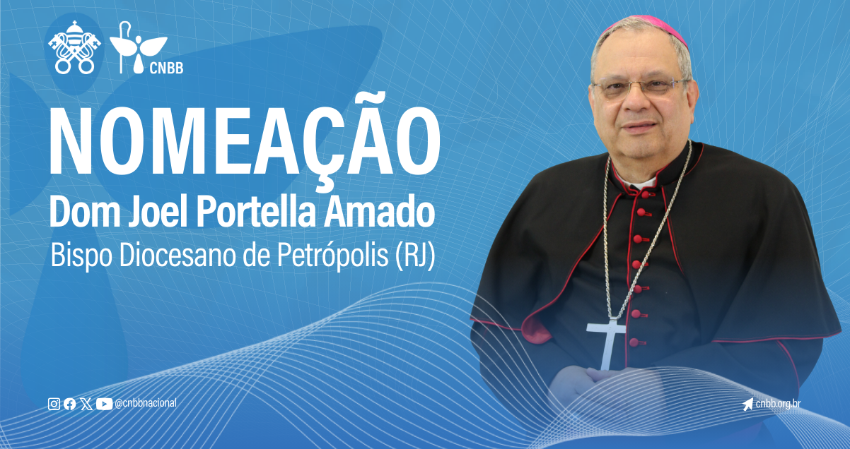 Dom Joel Portella Amado e o novo Bispo de Petropolis RJ