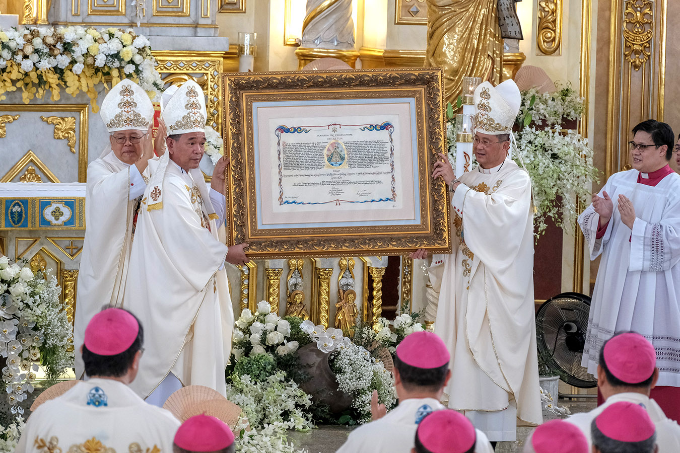 Igreja Catolica nas Filipinas celebra primeiro Santuario Internacional na Asia3