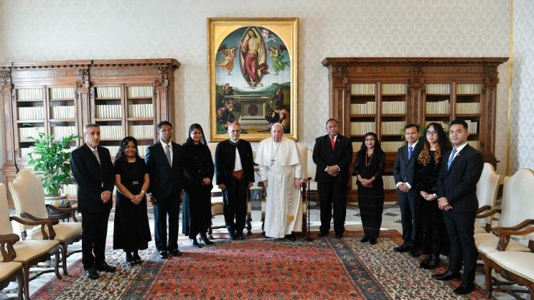 Papa Francisco recebe presidente de Timor Leste no Vaticano 2