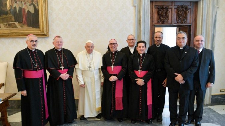Presidencia da CNBB se encontra com o Papa Francisco 1