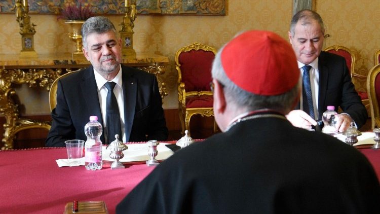 Primeiro Ministro da Romenia e recebido em audiencia pelo Papa 4