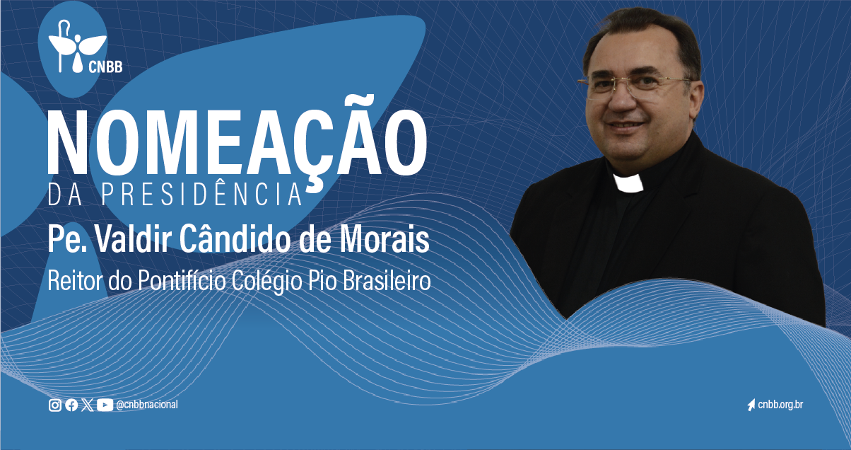 Padre Valdir Candido de Morais e nomeado como novo reitor do Colegio Pio Brasileiro