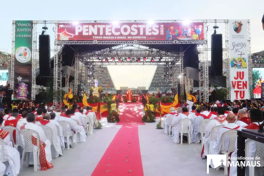 Celebracao de Pentecostes reuniu mais de 80 mil fieis em Manaus 4