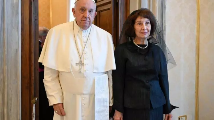Presidentes da Bulgaria e da Macedonia do Norte sao recebidos pelo Papa no Vaticano 3