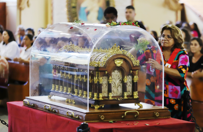 Reliquias de Santa Teresinha de Lisieux peregrinam pelo nordeste do Brasil 1